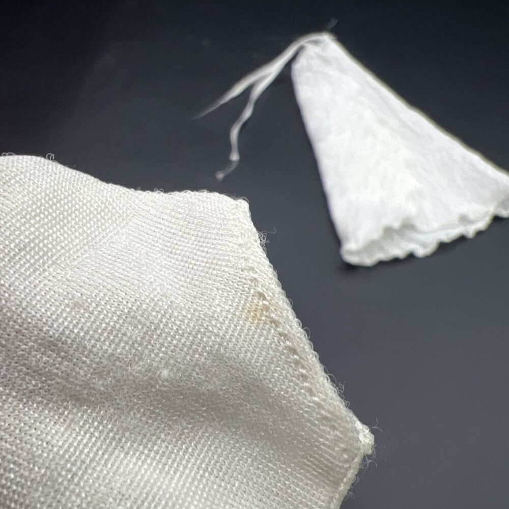 Vintage 1978 Kenner Darci White Swimsuit Cover up / Sarong & Heels - Picture 9 of 16